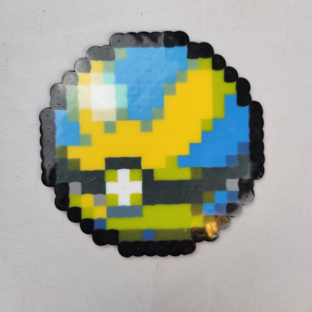 Quick Ball Perler Bead Pixel Art
